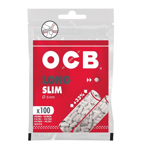 Filtro OCB Long Slim 6mm c/ 100