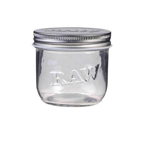 Pote de Vidro Hermtico - Raw Mason Jar 195ml - 10oz